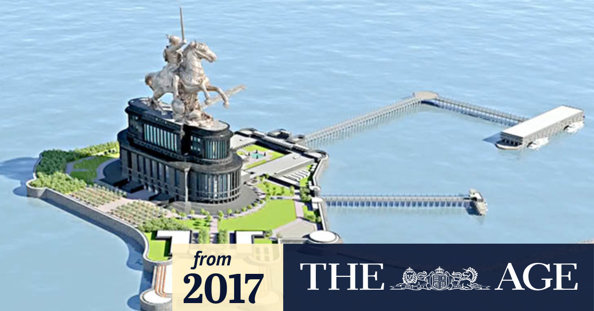 Video India's giant new statue divides the nation